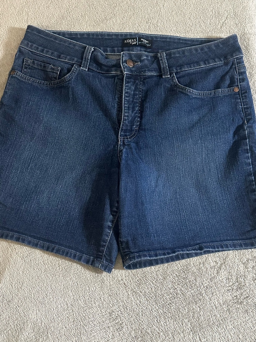 Riders by Lee Men's Indigo Blue Denim Shorts